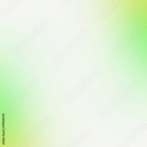 Schilderij op canvas Abstract background with soft green and white gradient