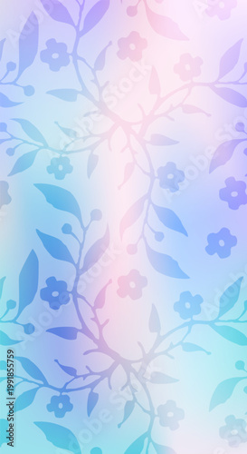 Subtle Blossom Texture Background for Smart phone