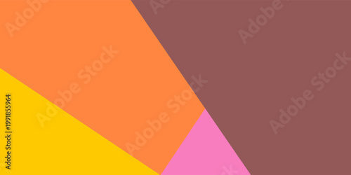 Abstraction from colored cardboard. Composed paper like a material design