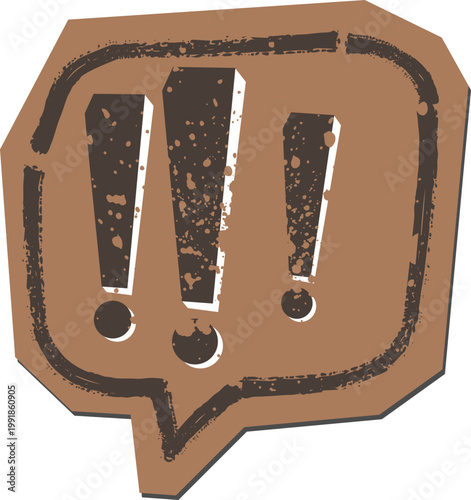 Vintage Exclamation Marks