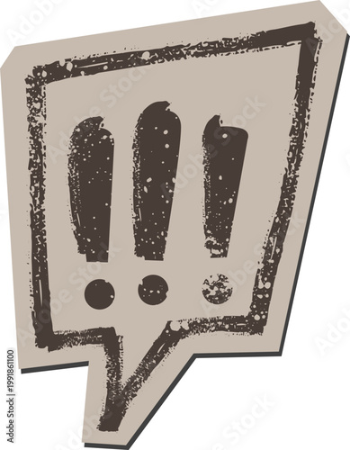 Vintage Exclamation Marks