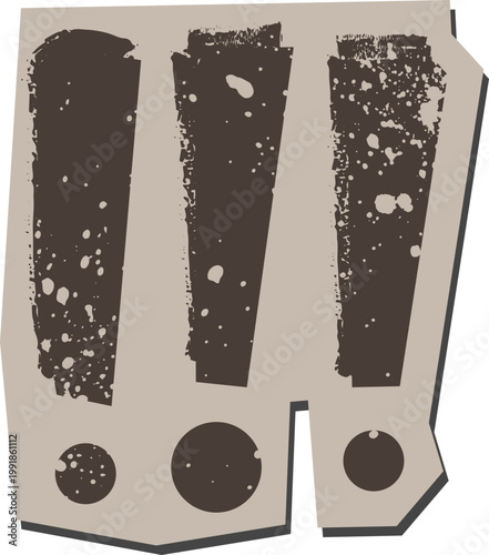 Vintage Exclamation Marks