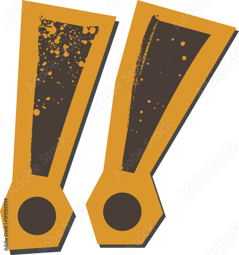 Vintage Exclamation Marks