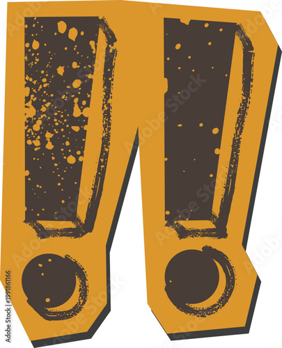Vintage Exclamation Marks