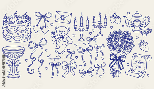 Easter eggs with floral patterns, spring holiday vector illustrations, decorated easter egg line art, religious easter celebration design elements, spring season easter egg hunt icons, minimalist holi