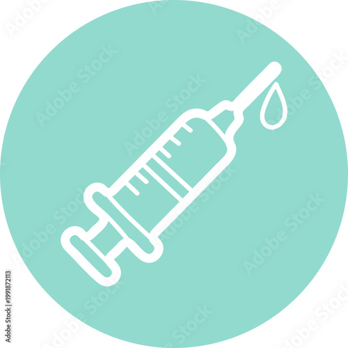 Vaccination Syringe Icon