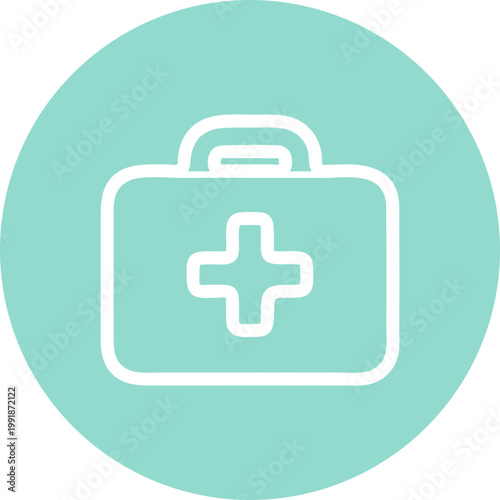 Medical First Aid Kit Icon