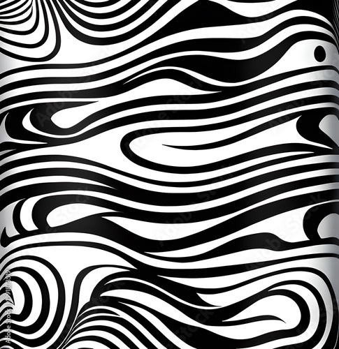Abstract horizontal background with colorful waves. Trendy illustration in retro style 60s, 70s. Pastel colors.image of creative colorful wave with curvy line with texture