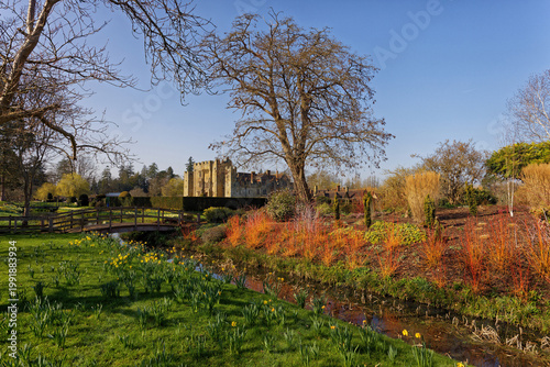 Spring at Hever Castle in Kent England UK