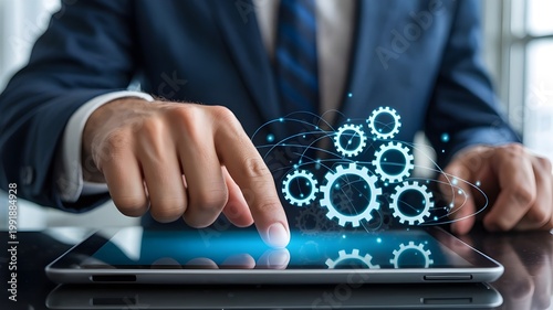 Close-Up of Confident Businessman in Suit | Professional Corporate Portrait for Finance, Leadership & Success Concept