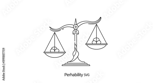 Scales of justice balance equality.