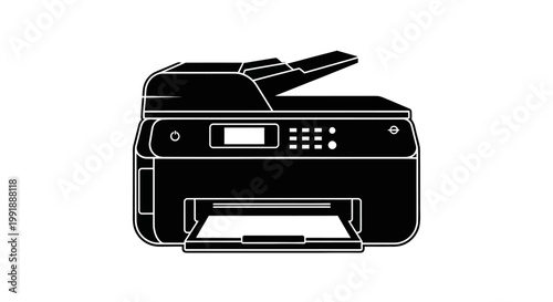 Inkjet Printer Office Machine Device.