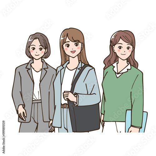 社会で自分らしく活躍する女性たち