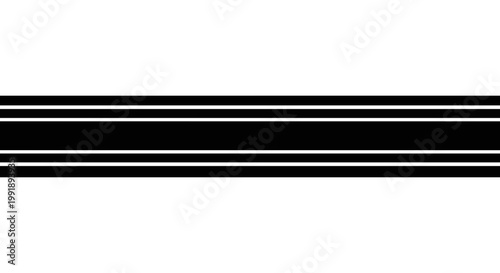 Horizontal black metal lines.