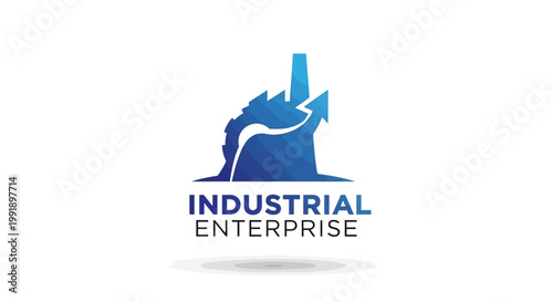 Industrial Enterprise Logo - Modern Design for Business Branding.