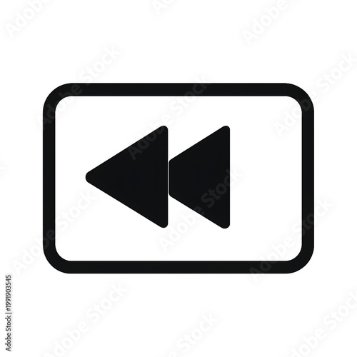 Free Download Rewind Arrow Left Icon - GFXLoad