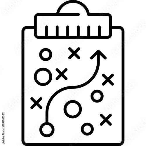 Strategic Planning Outline Icon