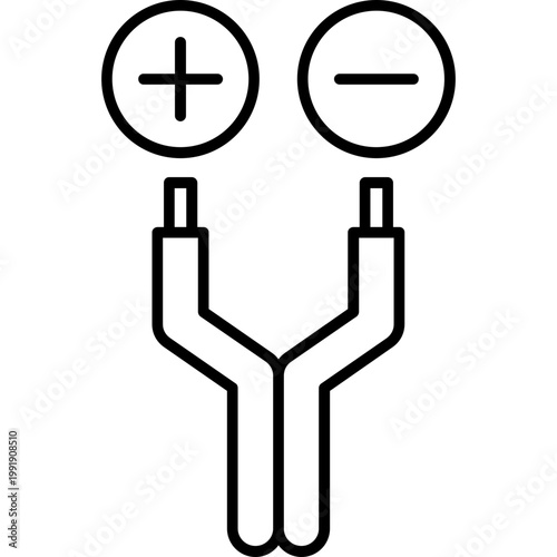 Experimental Wires Outline Icon