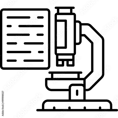 Research Presentation Outline Icon