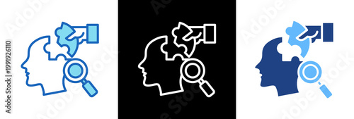 Critical Thinking triplestyle icon
