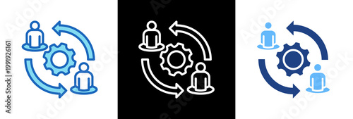 Resource Planning triplestyle icon