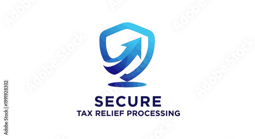 Modern Blue Shield Logo with Upward Arrow Symbolizing Security and Growth. Free Download Modern Blue Shield Logo with Upward Arrow Symbolizing Security and Growth. - GFXLoad