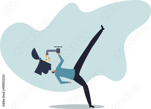 Learn new skills, create new ideas or innovative solution, education and knowledge or imagination and creativity to think like genius.human life and situation.