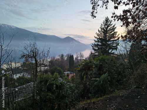 Ascona, Switzerland the view from Monte Verità