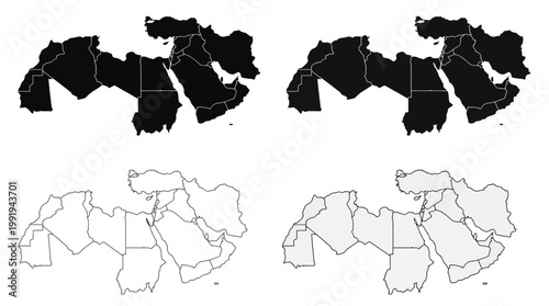 Vector graphic illustration of Black and white puzzle pieces vector set, jigsaw puzzle elements, colorful illustration style, for design and editorial use Vector