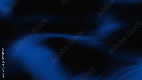 Bild auf Leinwand The combination of intense dark blue and jet black gives an elegant, mysterious, and dramatic impression