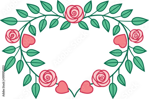 Heart Border Frame Layout Design. Romantic Heart Border Frame Style. Love Heart Border Frame Layout. Cute Heart Border Frame Design. Valentine Heart Border Frame Style. Sweet Heart Border Frame Layout