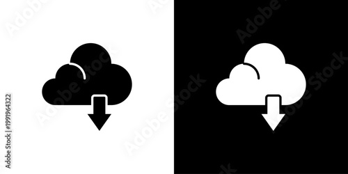 Download Icon Sheet Black And White