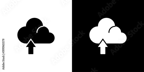 Upload Icon Sheet Black And White