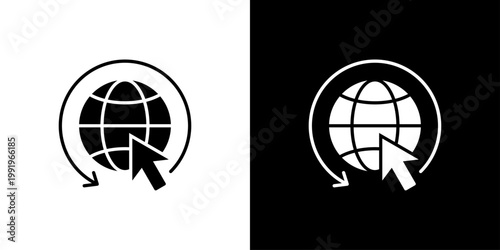 Website Icon Sheet Black And White