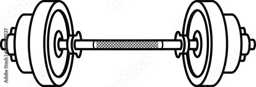 Dumbbell, weightlifting equipment, fitness gear, exercise tool, gym accessory