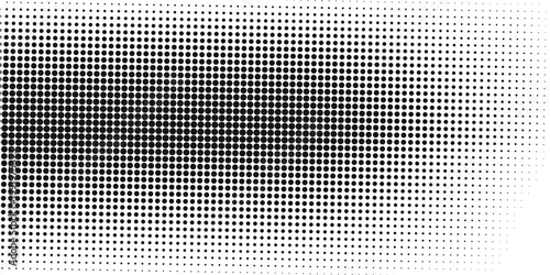 Fading stars shape gradient pattern. Abstract small sparkles gradation background. Black and white spark halftone wallpaper for graphic design, poster, medical banner. Vector transition patern bg