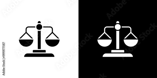 Scale Icon Sheet Black And White