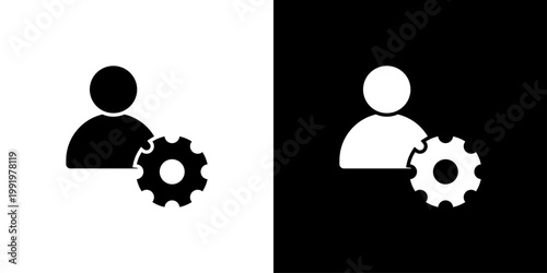 User Icon Sheet Black And White