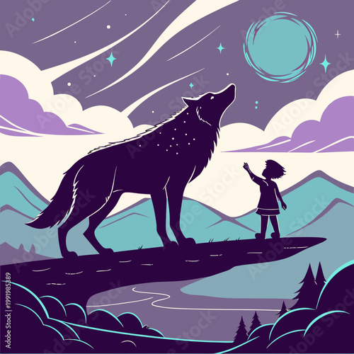 "Celestial Companions on the Ledge"