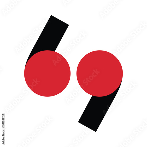 Background design comma symbol. Technology banner template