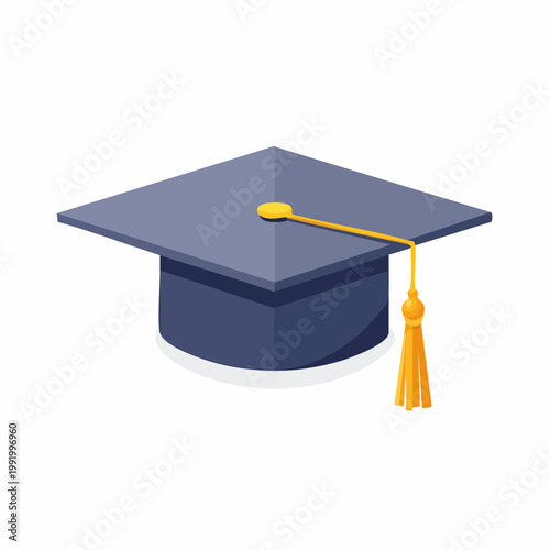 Graduation Cap with Tassel Icon