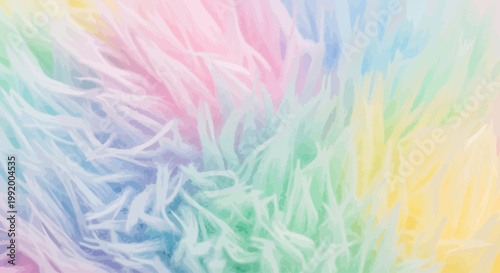 Soft pastel colored fluffy textured background.