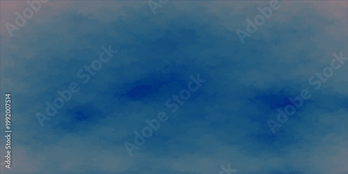 Beautiful blue sky background with white clouds and bright summer sun in a clear nature atmosphere