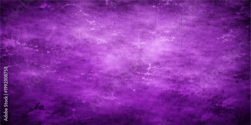 An abstract purple grunge wallpaper featuring a dark violet vintage paint texture and aged paper design elements for a grungy artistic wall backdrop