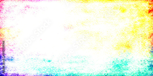 Canvas Print Abstract artistic watercolor splash and colorful grunge paint texture vector ill