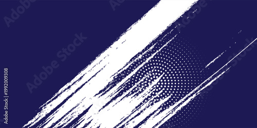 Dots halftone white and blue color pattern gradient grunge texture background. Dots pop art comics sport style vector illustration vector grunge