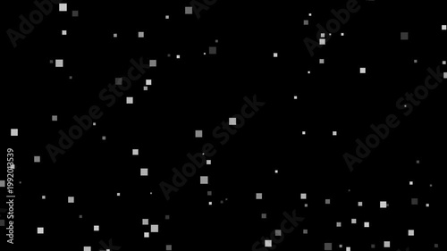 Cosmic starfield animation, twinkling galaxies, nebula motion sci-fi background, loop