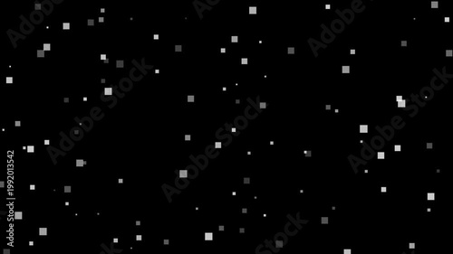 Cosmic starfield animation with twinkling stars, deep space background, galaxy motion, celestial lights, night sky effect