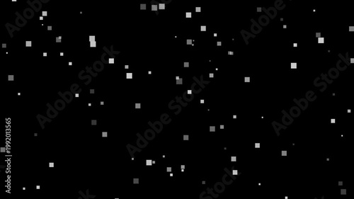 Cosmic starfield animation, twinkling stars, deep space background, night sky visuals, celestial motion