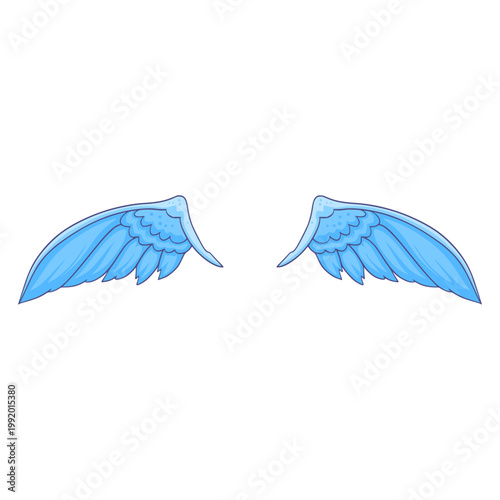 Wings Element Illustration Digital Drawing